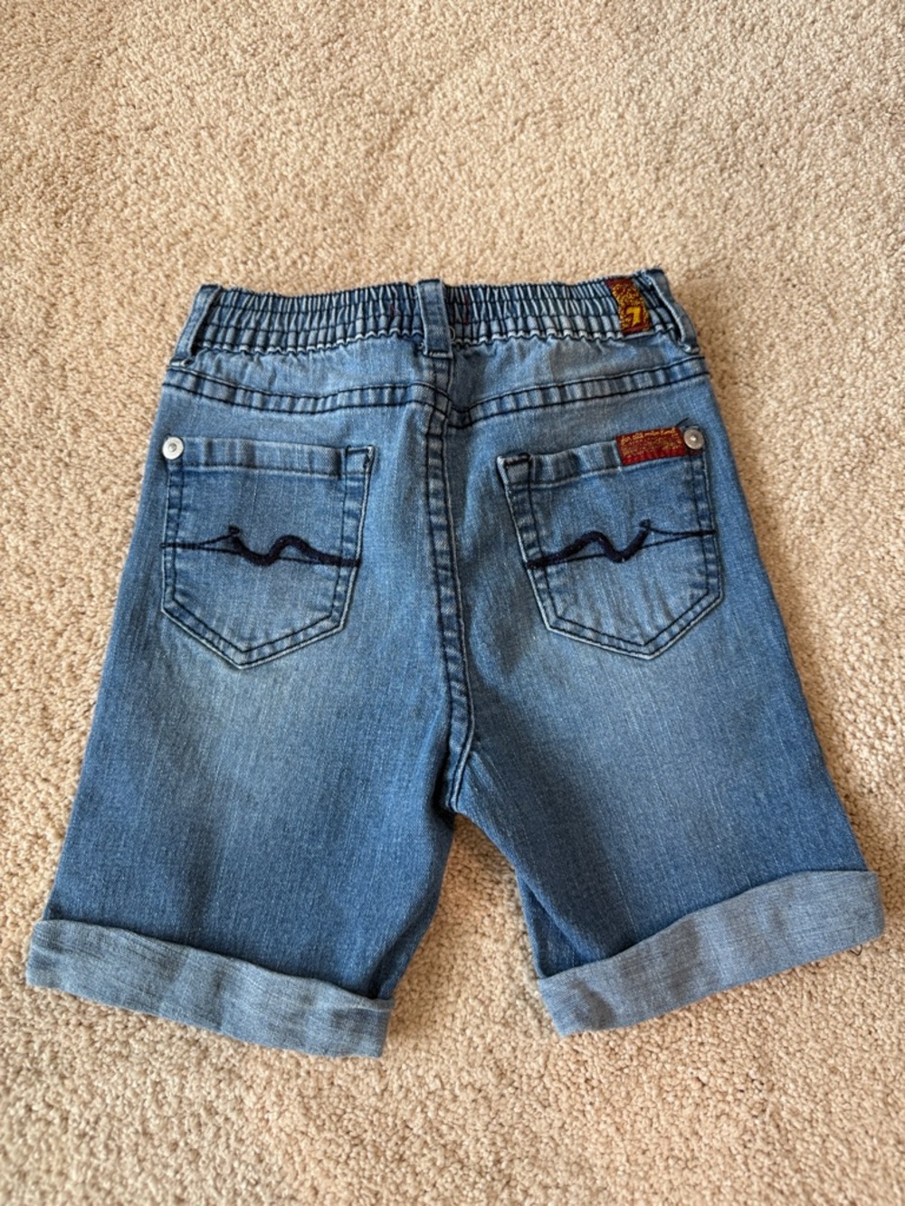 7 For All Mankind 18M Stretch Shorts